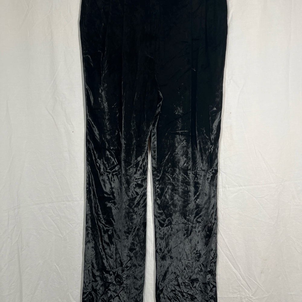 Adam Lippes Black Velvet‎ Trousers